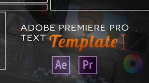 However, you may not realize that you can customize and import custom style. Text Templates For Adobe Premiere Pro Cc Youtube