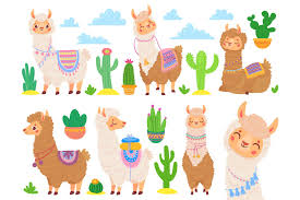 Are you searching for alpaca png images or vector? Cartoon Mexican Alpaca Funny Llamas Cartoon Cute Animal An 1013281 Characters Design Bundles