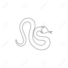 Finish the chin and add shoulders. One Continuous Line Drawing Of Venomous Snake For Reptile Animal Lover Club Logo Deadly Black Mamba Mascot Concept For Dangerous Snake Lover Group Icon Single Line Draw Design Vector Illustration Royalty Free