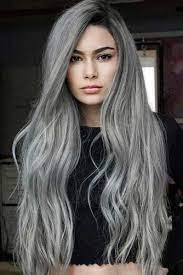 Salt pepper long layers haircuts before and after : How To Get And Take Care Of The Salt And Pepper Hair Trend Hair Styles Long Hair Styles Silver Hair Color
