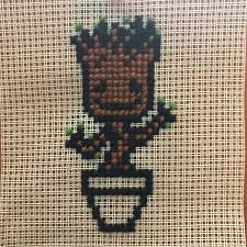 The 2021 just cross stitch halloween magazine has arrived! Baby Groot Templates For Cross Stitch Or Hama Beads Templates Oh My Fiesta For Geeks