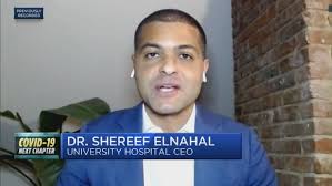 Head of University Hospital Newark