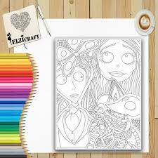 Coloring Halloween Coloring Page Printable Corpse Bride Zombie Coloring Pages In Halloween Coloring Pages Halloween Coloring Pages Printable Halloween Coloring
