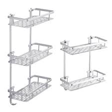 Details About 2 3 Tier Rectangle Bathroom Holder Organizer Bath Caddy Shelf Tower Rack Storage In 2020 Bathroom Holder Bath Organization Bathroom Organisation