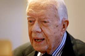 Jimmy Carter is being mourned in his tiny hometown and around the world