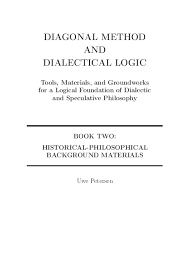 Deze krachten heeft hij ook nodig want jij moet samen met hem tafels oefenen en soms liggen de antwoorden tegen het plafond aan. Pdf Diagonal Method And Dialectical Logic Book Two Uwe Petersen Academia Edu