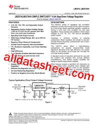 Lm2574hvn Adj Datasheet Pdf Texas Instruments