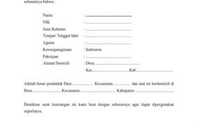 Tags suket surat surat keterangan. Contoh Surat Pergantian Speciment Bank Media Desa