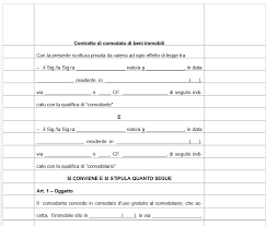E ciò a prescindere dalle ragioni per cui abbia posto il gesto. Modulo Contratto Comodato Uso Gratuito