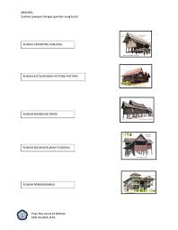 Rumah kpr syariah rumahku surgaku. Jenis Rumah Tradisional Tingkatan 5 Worksheet
