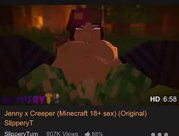 Allie x iron golem (18+ minecraft animation) bia asks a lucky player to do it in her butt. Jenny Creeper Minecraft Sex Original