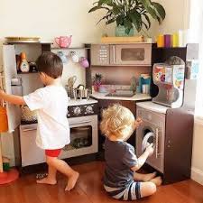 Ultimate Corner Play Kitchen With Lights Sounds Espresso Play Kitchen Kidkraft Kitchen Play Kitchen Sets