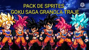 Maybe you would like to learn more about one of these? Pack De Sprites Goku Saga Granola Traje Ulsw Hd All Forms Youtube