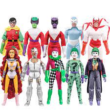 Amazon.com: Teen Titans Retro Action Figures Series: Special Deal with 10  Loose Figures : Toys & Games