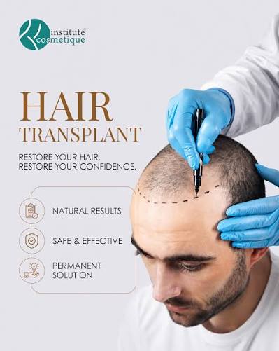 Hair transplant surgery in Lahore at Institute Cosmetique