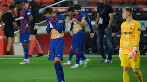 Athletic club atletico madrid barcelona celta vigo cádiz deportivo alavés eibar elche getafe granada huesca levante osasuna real betis real madrid real sociedad real valladolid sevilla valencia. Barcelona Vs Osasuna Barcelona Don T Even Have A Sense Of Pride Anymore Laliga Santander