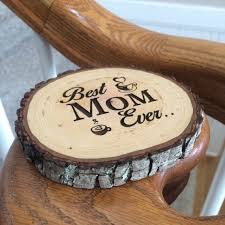 Custom Wood Coaster Engraved Coaster Mothers Day Gift Wood Slice Coaster Personalized Coaster Birthd Engraved Coasters Custom Engraved Gifts Wood Coasters