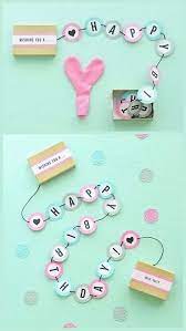 Diy Present Birthday Diy Birthday Banner Birthday Candles Diy Diy Birthday Gifts