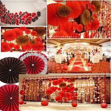 婚庆道具品手工纸花纸扇花婚礼派对聚会婚房装饰节日店铺橱窗布置 淘宝网 paper flowers backdrops party gifts