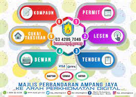 .(mpk), majlis perbandaran ampang jaya (mpaj), majlis perbandaran subang jaya (mpsj) 3. Krt Sektor B Kg Pandan Majlis Perbandaran Ampang Jaya Ke Arah Perkhidmatan Digital Orang Ramai Kini Boleh Membuat Pembayaran Dengan Lebih Mudah Menggunakan Icomm Mpaj Layari Https Icomm Mpaj Gov My Mp Ampang
