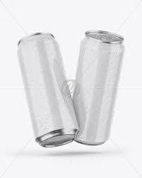 Download Two Metallic Cans W Glossy Finish Mockup In Can Mockups On Yellow Images Object Mockups PSD Mockup Templates