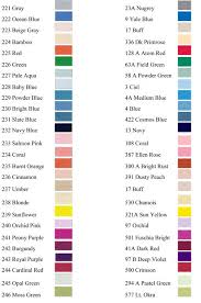 Image Result For Janome Embroidery Thread Colour Chart