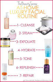 The Best At Home Facial Products Routine Best At Home Facial Facial Routines Diy Facial