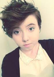 Short Punky Hair On A Round Face Punky Hair Androgynous Hair Round Face Haircuts