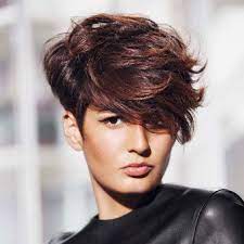Coupe Courte Longue Meche Asymetrique Fabio Salsa Coupe De Cheveux Courte Cheveux Courts Astuces De Coiffure