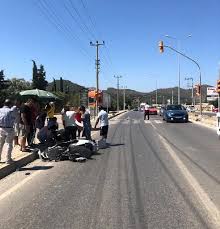 Mugla Bodrum Da Trafik Kazasi Motosiklet Surucusu Hayatini Kaybetti