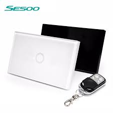 Decora 15 amp single pole rocker ac. Sesoo Us Standard 1 Gang 1 Way Rf Wireless Remote Control Led Touch Sensitive Screen Wall Light Wifi Switch Buy 433mhz Switch Wireless Smart Touch Screen Light Switch Remote Control Led Switch Product