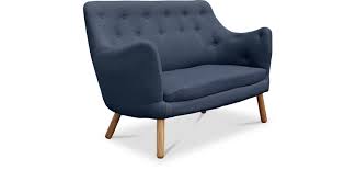 2 Sitzer Poet Sofa Finn Juhl Stoff Zweisitzer Sofas Sofa Design Skandinavisches Design Wohnzimmer
