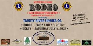 Weaverville Lions Rodeo/Derby 2026