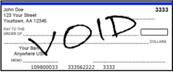 Jun 30, 2021 · a voided check has the word void written across the front. To Void Or Not To Void A Vendor Check It S A Question We All Ask Rda Systems