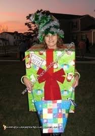 How to make christmas tree costume from cardboard youtube. Coolest Homemade Christmas Present Under The Tree Costume