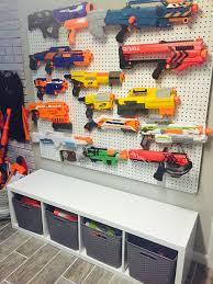 Diy nerf gun wall rack : Nerf Gun Rack Diy Nerf Gun Storage Rack Pvc Pipes Only Around 20 For Magical Meaningful Items You Can T Find Anywhere Else Ruby Sprenger