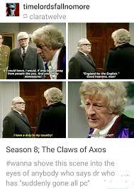 A Duty To You Re Country But Not To The World Doctor Who Tv Doctors Dr Who