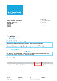 Falls die oben genannten muster einer zahlungserinnerung. Mahnwesen Dokumenten Templates Anpassen Pickware Helpcenter