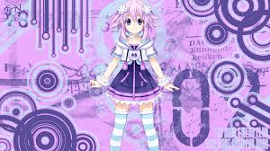 2 day free shipping on 1000s of products! Hyperdimension Neptunia Neptune Purple Eyes Purple Hair Short Hair Thighhighs Wallpaper 1920x1080 113023 Wallpaperup