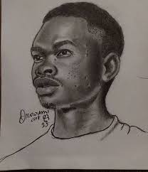 pencil drawing art by teddy bechman