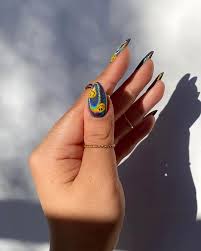 The subtle hint of rose present in this one of many easy nail design ideas is the perfect complement to a white outfit like a wedding dress or a white pants suit. Smiley Face Manicures Are 2021 S Biggest Nail Trend