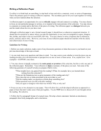 Did you gain any new perspectives. Writing A Reflection Paper