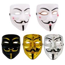 4.6 out of 5 stars. U X Hacker Mask V For Vendetta Anonymous Guy Fawkes Mask For Halloween Fancy Dress Adults Costume Black Gold White Silver 5 Pack Buy Online In Moldova At Desertcart 156694992