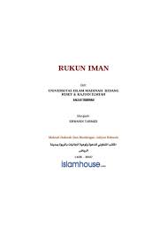 Malaikat dicipta bukan seperti manusia dan bukan seperti binatang tanpa mempunyai nafsu namun berakal. Rukun Iman Uje Alhakim Flip Pdf Anyflip