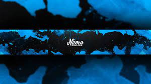 Here are 9 different youtube banner templates that you can use for free!! Free Gfx Insane Blue And Black Youtube Banner Template Download How To Edit Youtube