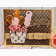 It's the perfect last minute online gift for a birthday, graduation, wedding, holiday, and more. Handmade Louis Vuitton Birthday Card Cards Handmade Birthday Cards Pop Up Box Cards