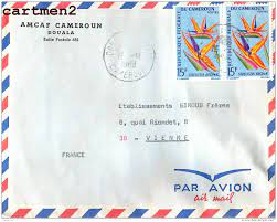 Objets déco tendance, ustensiles de cuisine, linge de maison, etc. Kamerun 1960 Lot De 30 Lettre Cameroun Amcaf Douala Yaounde Garoua Lettre Recommandee Marcophilie Stamp Timbre Afrique