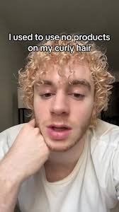 Blonde Cuy Hair Gay Guy