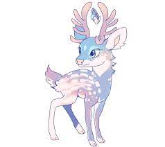 Dreamcatcher Oc Designed By Yuristorm On Da I Love This Pastel Deer Pastel Deer Art Deer Furry Mythical Creatures Art Deer Art