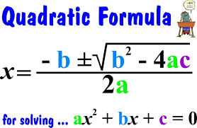 Diane Holly Google Quadratics Solving Quadratic Equations Quadratic Formula